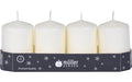 Müller Kerzen Stumpenkerzen 4er Set Vanille, 8x4.8 cm (HxD)