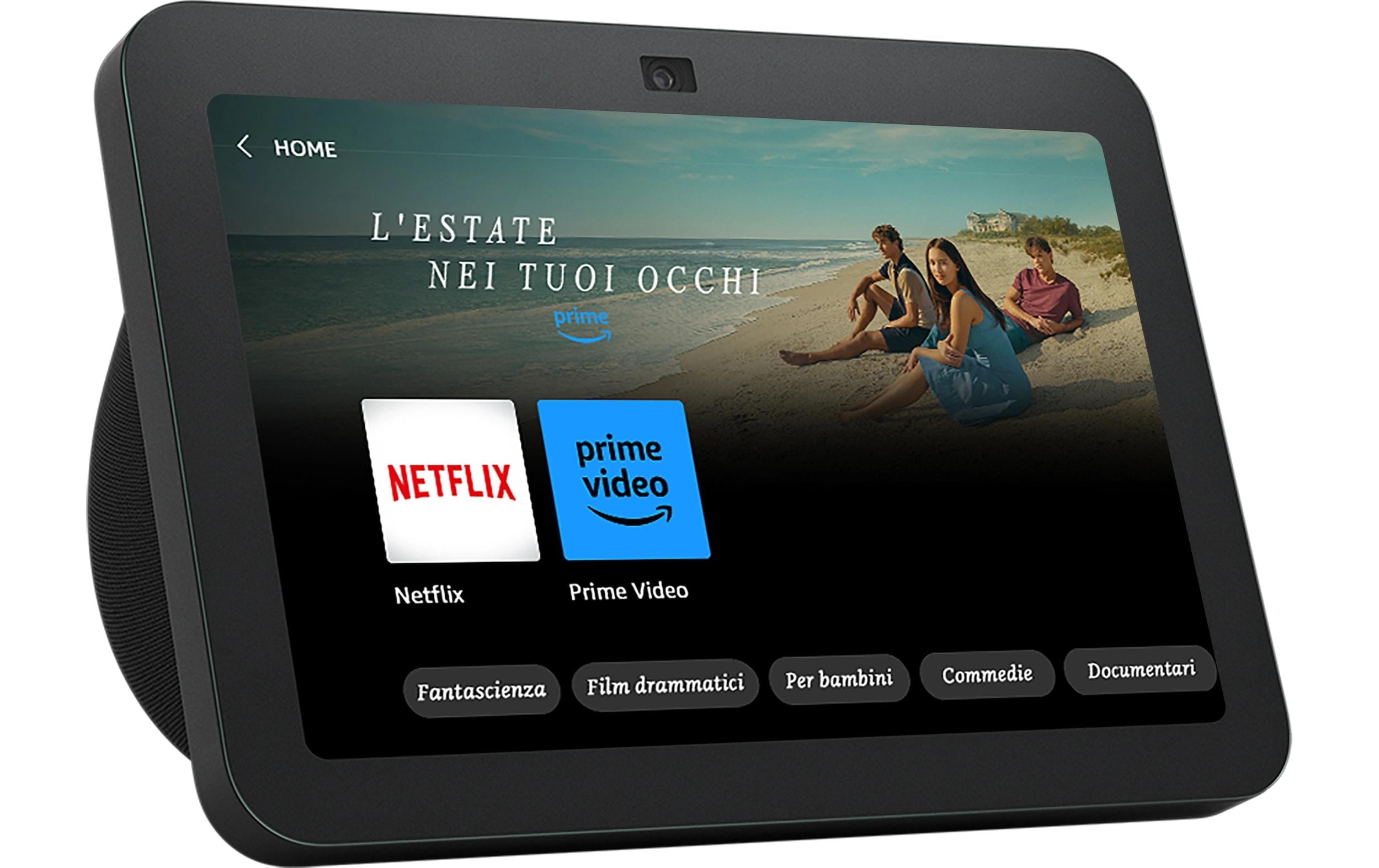 Amazon Echo Show 8 3.Gen, Anthrazit Smart Speaker mit 8" Display