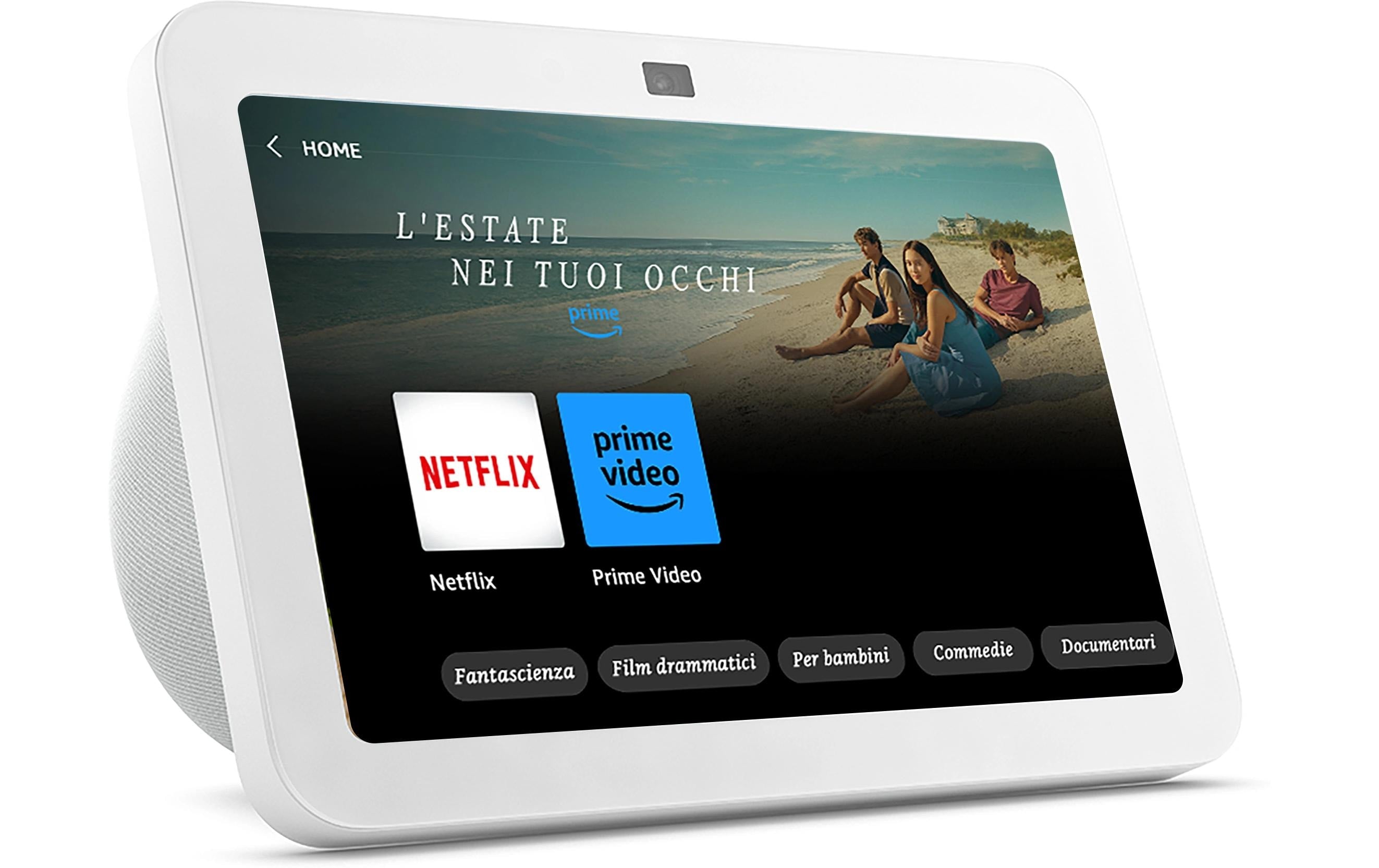 Amazon Echo Show 8 3.Gen, Weiss Smart Speaker mit 8" Display
