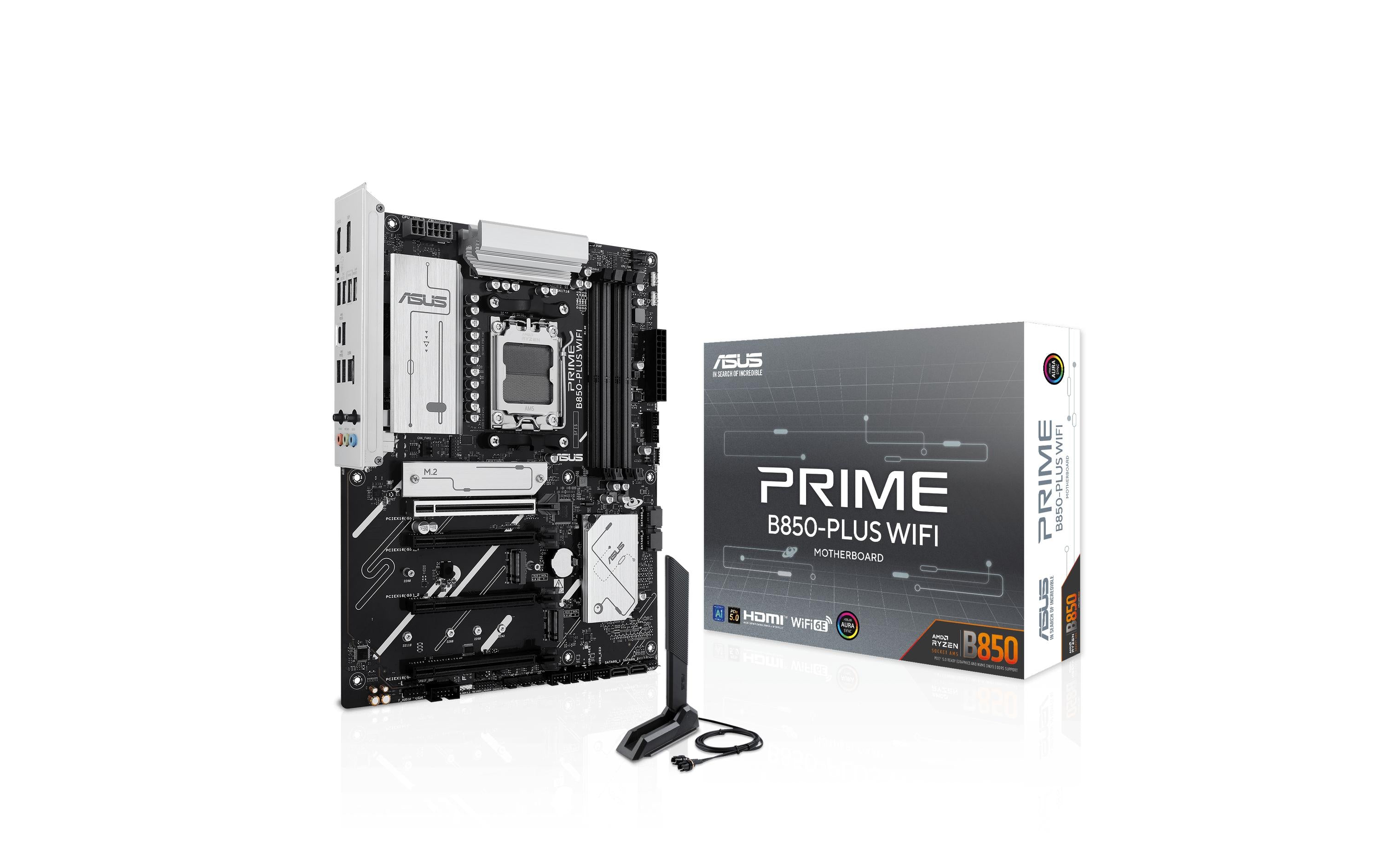 ASUS PRIME B850-PLUS WIFI, ATX AM5, AMD B850, 4x DDR5, PCI-E 5.0, WIFI6E