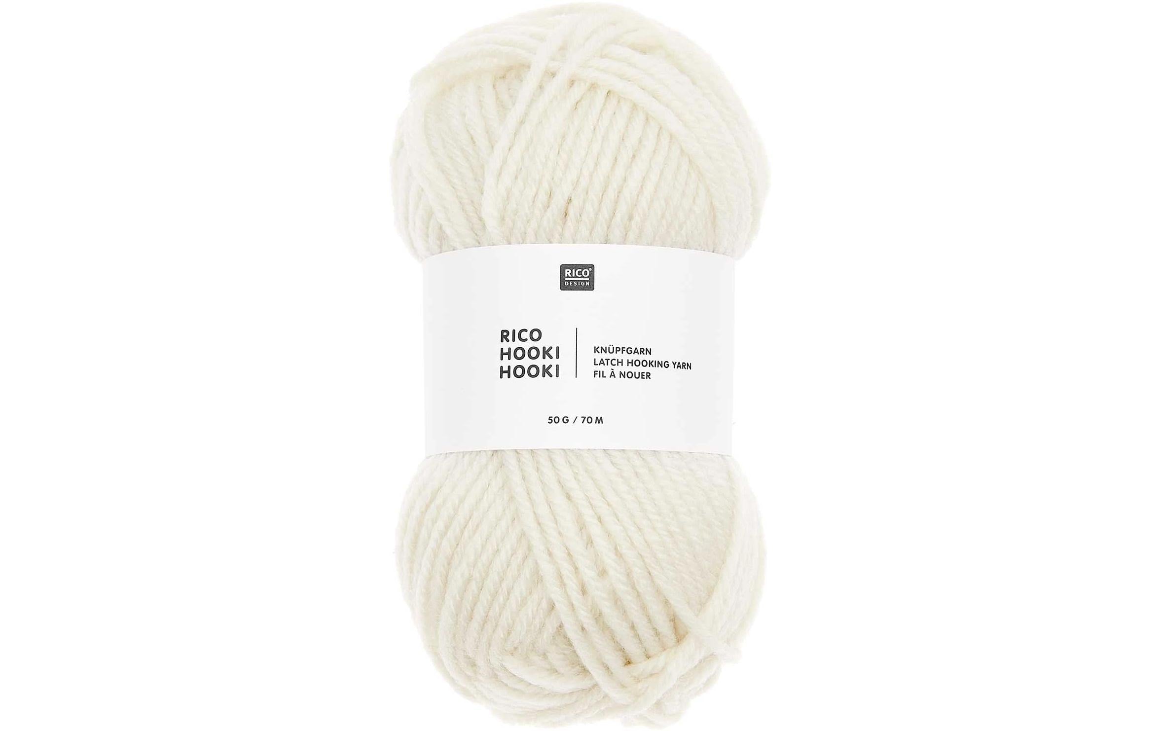 Rico Hooki Hooki, Knüpfgarn 50 gr., 70 % PES, 30 % PAN