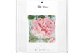 Rico Hooki Hooki Knüpfset Kissen Rose 40 x 40 cm