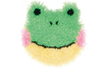 Rico Hooki Hooki Knüpfset Wandbehang Frosch, 24 x 24 cm