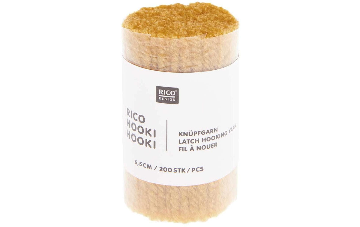 Rico Hooki Hooki Knüpfgarn, orange 6.5 cm, ca. 200 Fäden