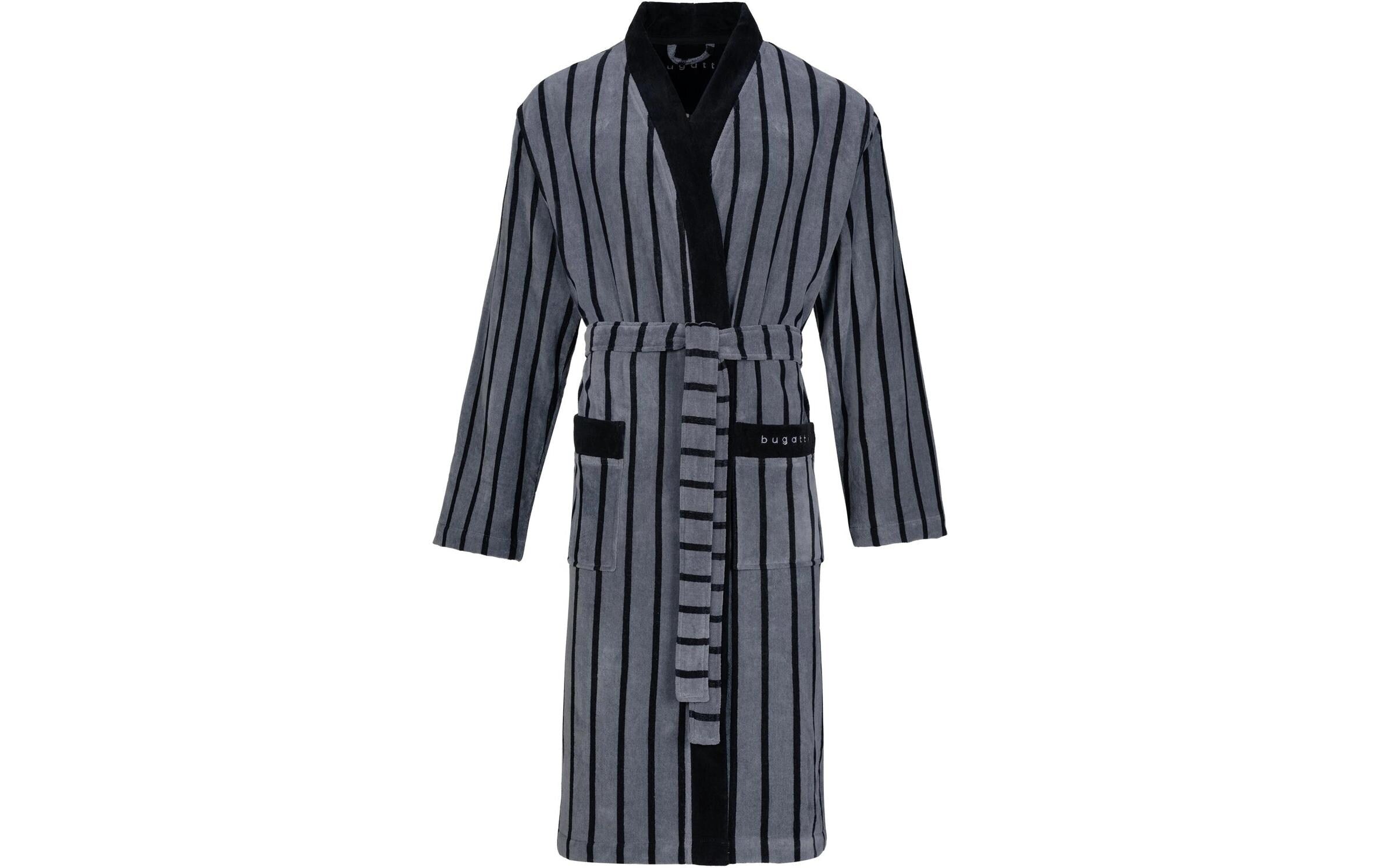 Bugatti Bademantel Antonio M Flanell 100% Baumwolle
