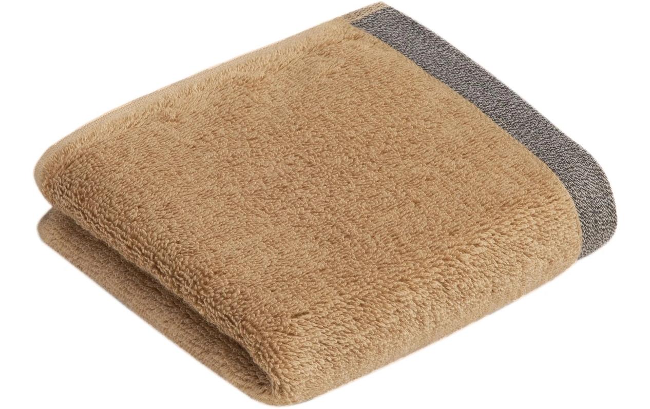 Bugatti Gästetuch Prato 30x50 Camel 100 % Supersoft Baumwolle