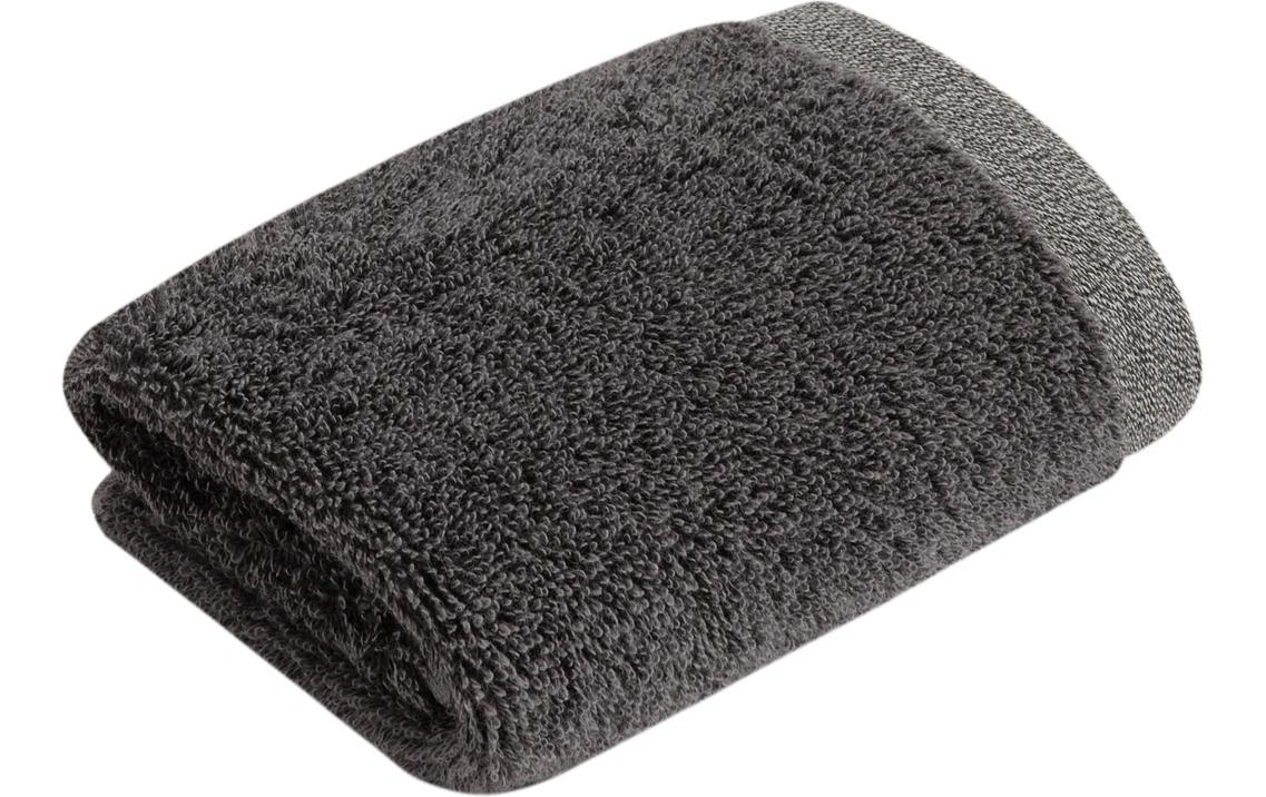 Bugatti Waschlappen Prato 30x30 Graphit 100 % Supersoft Baumwolle
