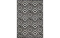 Hanse Home Teppich Art 100% Polypropylen, 140x200cm, Schwarz/Creme