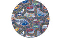Hanse Home Kinderteppich Race Track 100% Polyamid, 133 cm, Multicolor