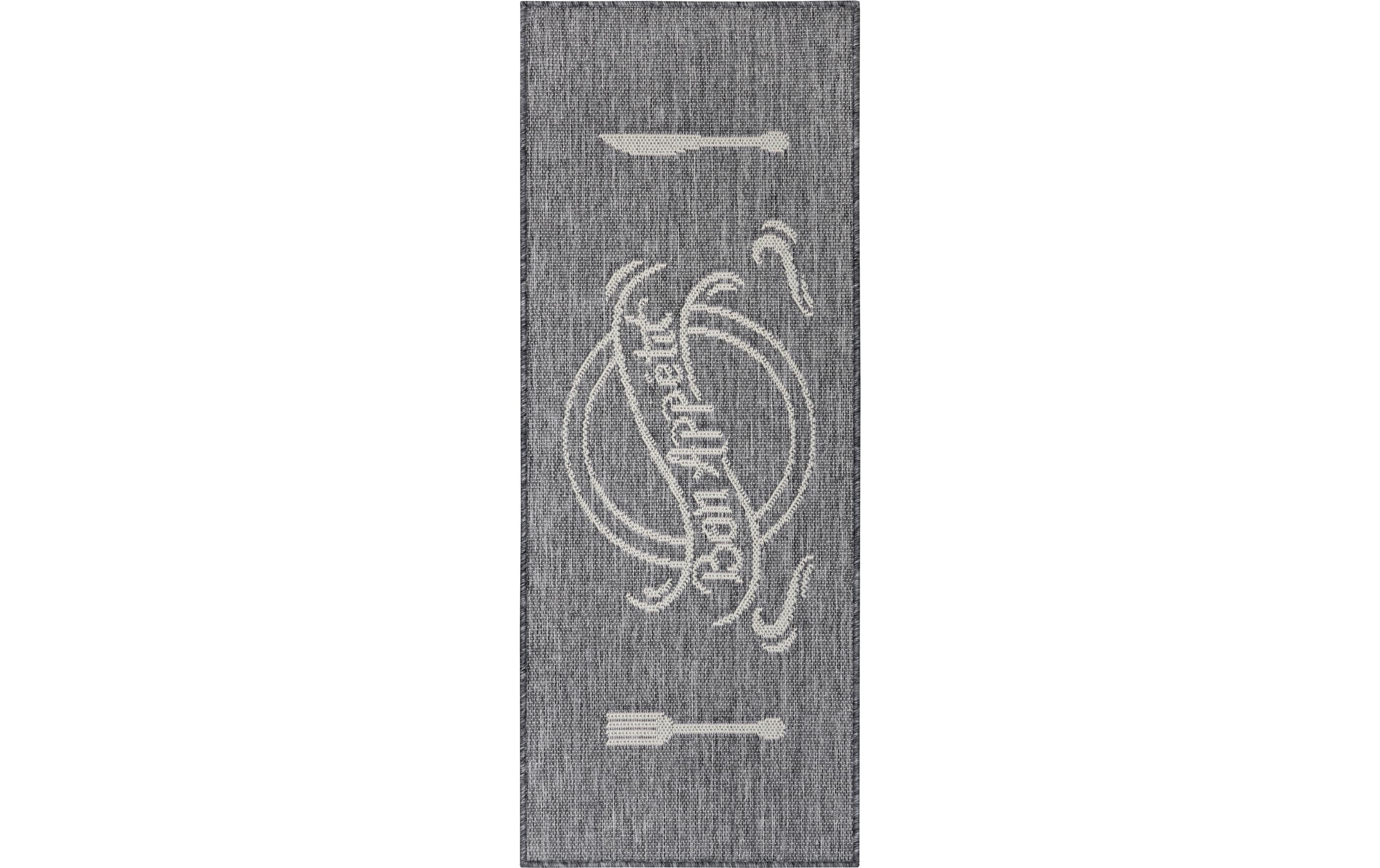 Hanse Home Küchenteppich Bon App. 100% Polypropylen, 62x150cm, Grey/Cream