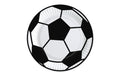 B+C Teller Football 23 cm 10 Stück