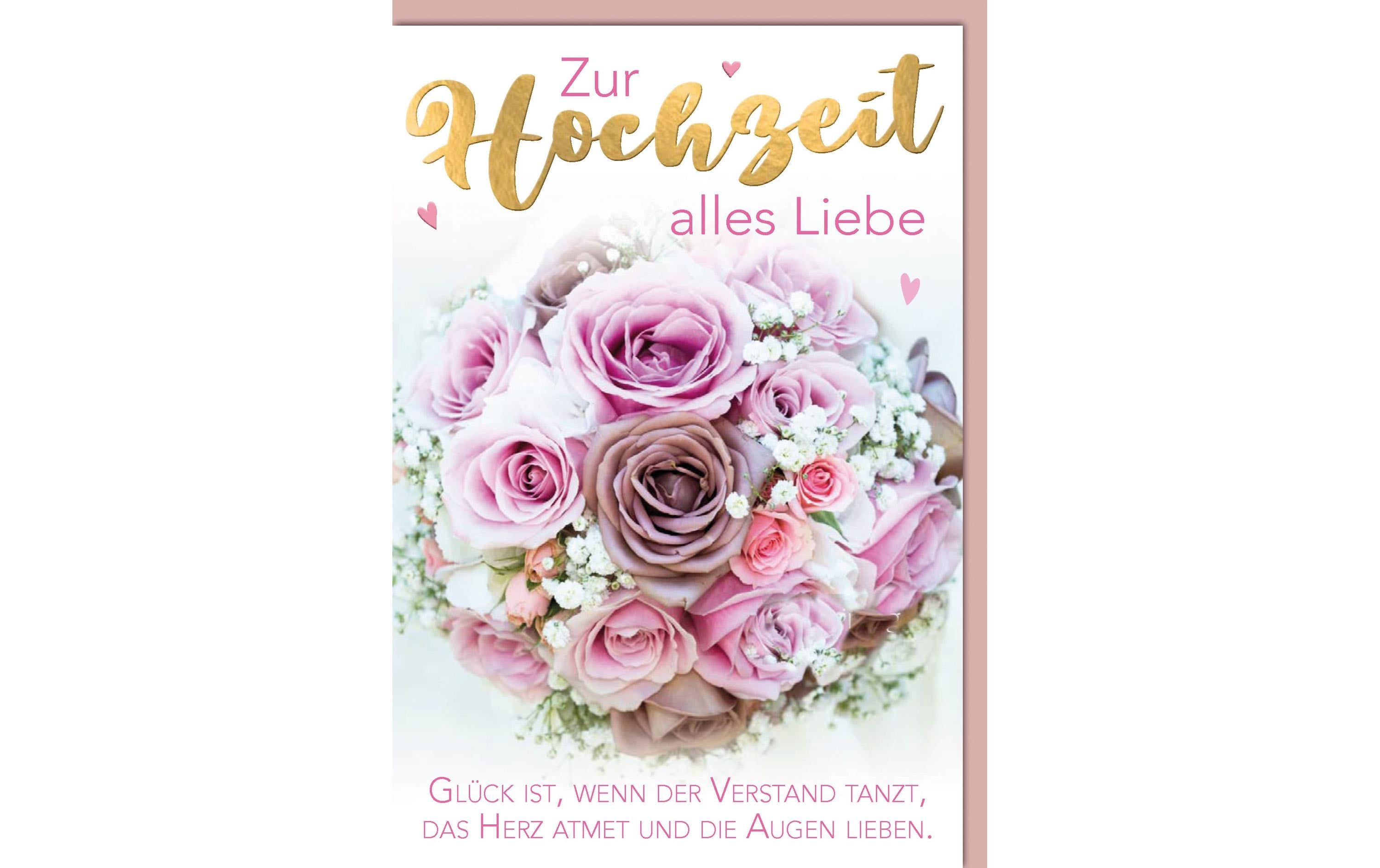 B+C Hochzeitskarte 11,5x17cm