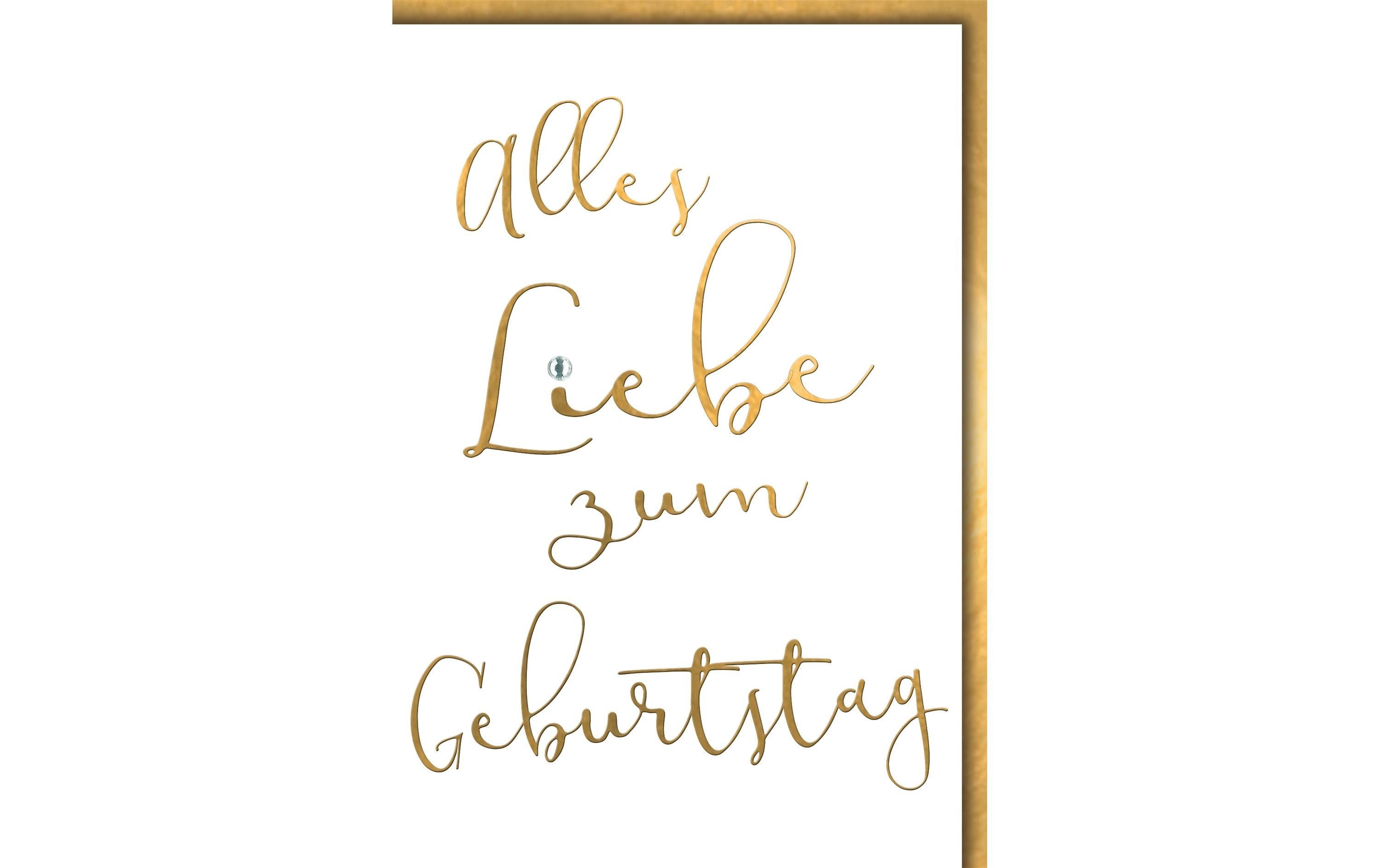 B+C Geburtstagskarte 11,5x17cm