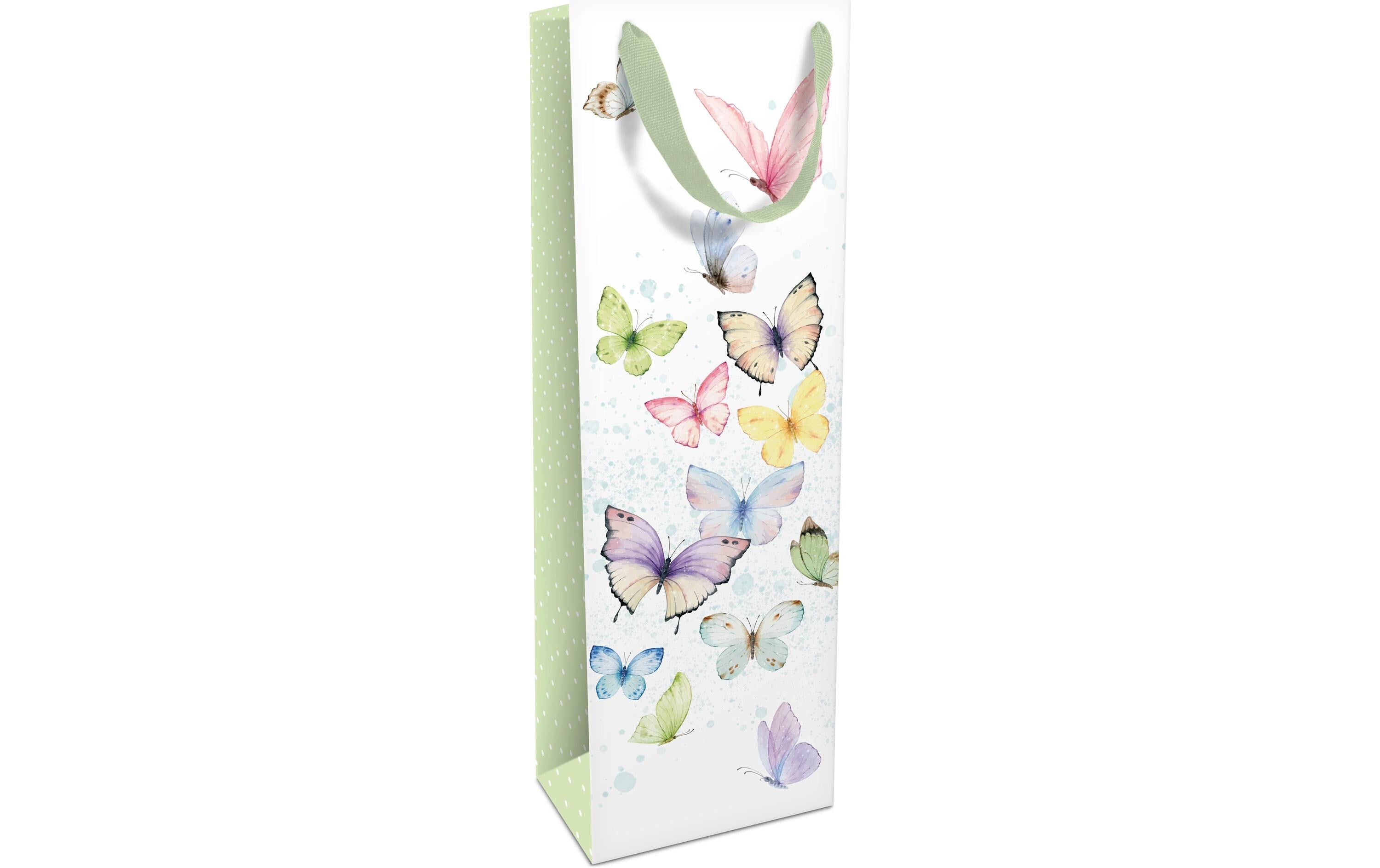 B+C Flaschentasche Schmetterling Grösse: 12 x 36 x 10 cm
