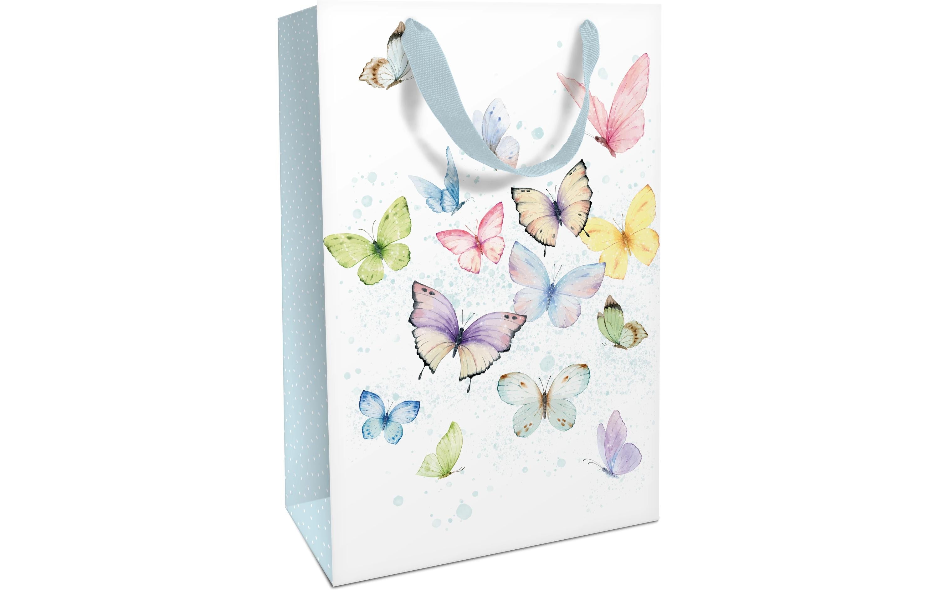 B+C Geschenktasche Schmetterling Grösse: 26 x 36 x 13 cn