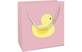 B+C Geschenktasche Ente Baby rosa Grösse: 18 x 21 x 8 cm