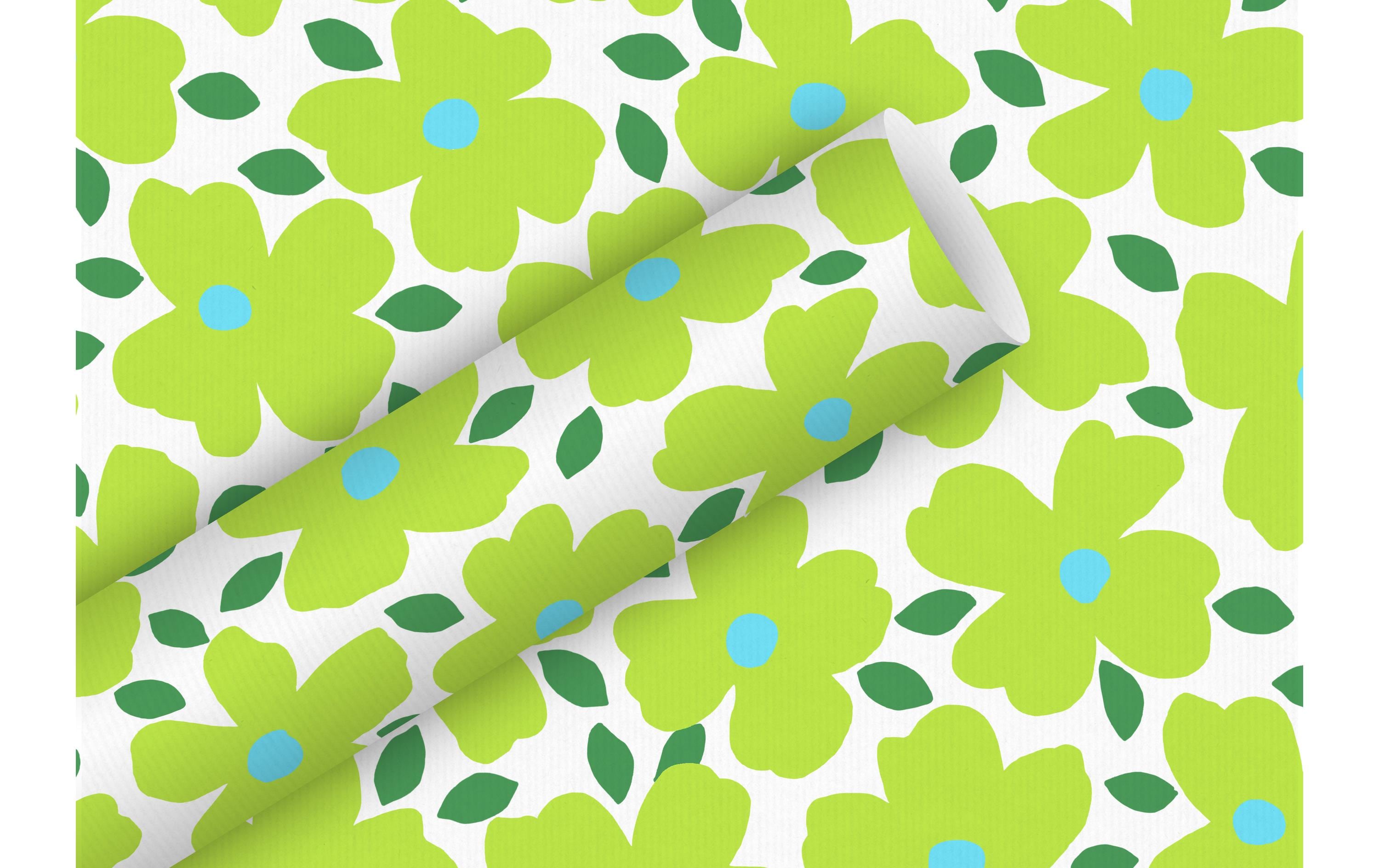 B+C Geschenkpapier 2mx70cm By Nature Poppy Pop