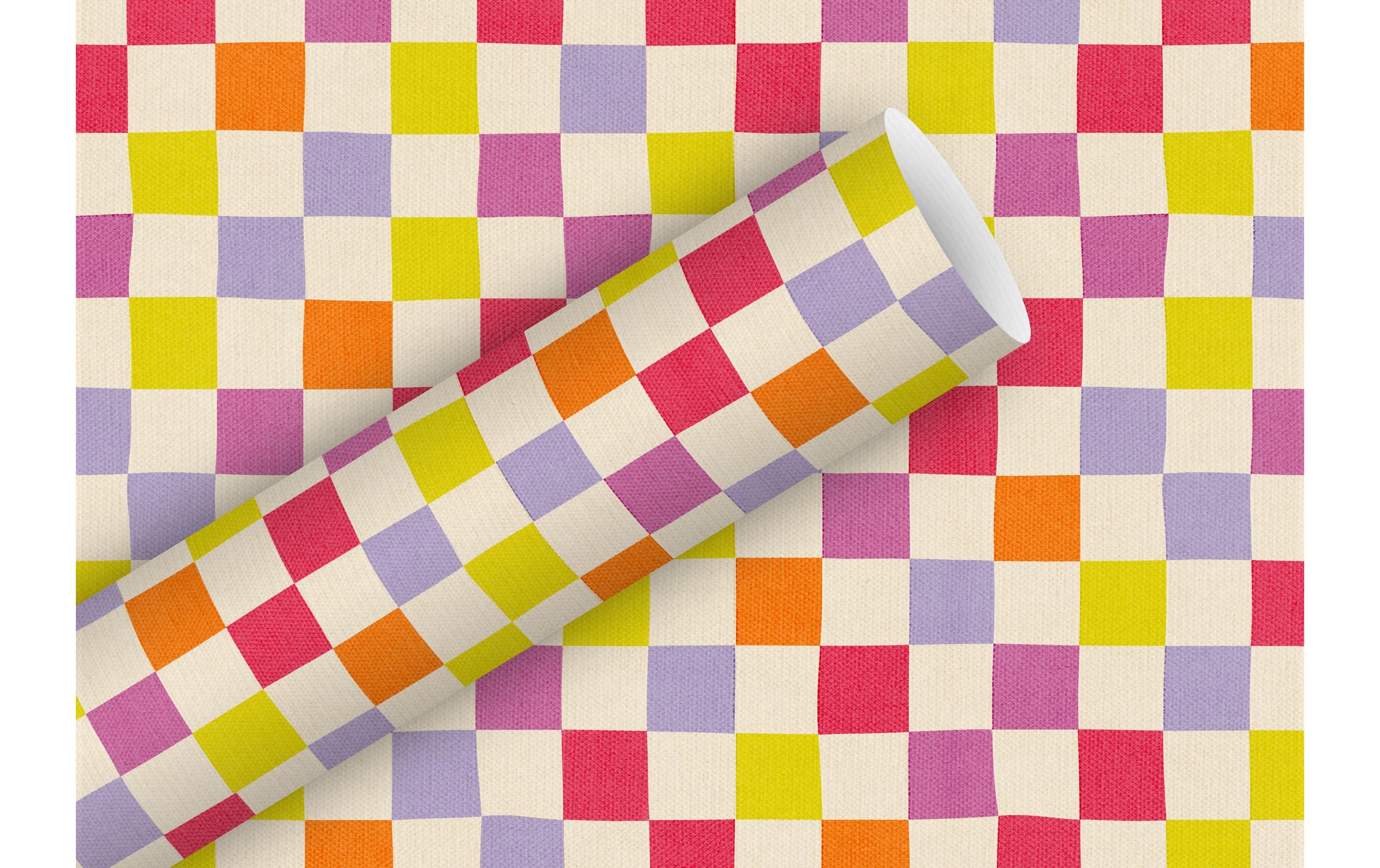 B+C Geschenkpapier 2mx70cm By Nature Check up candy