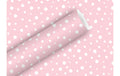 B+C Geschenkpapier 2mx70cm Polka Dots zartrosa