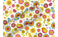 B+C Geschenkpapier 2mx70cm Birdland weiss