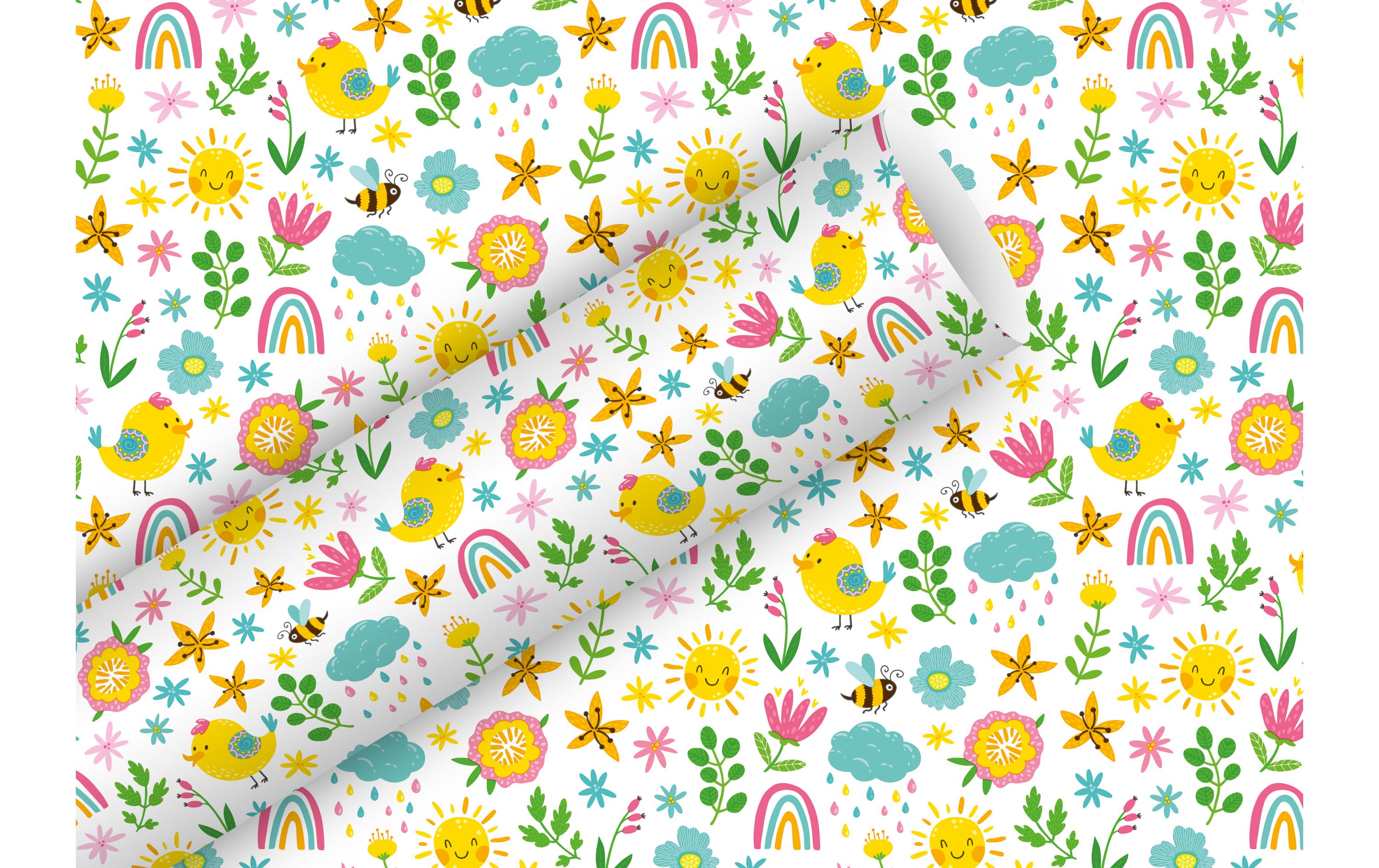 B+C Geschenkpapier 2mx70cm Hello Sunshine