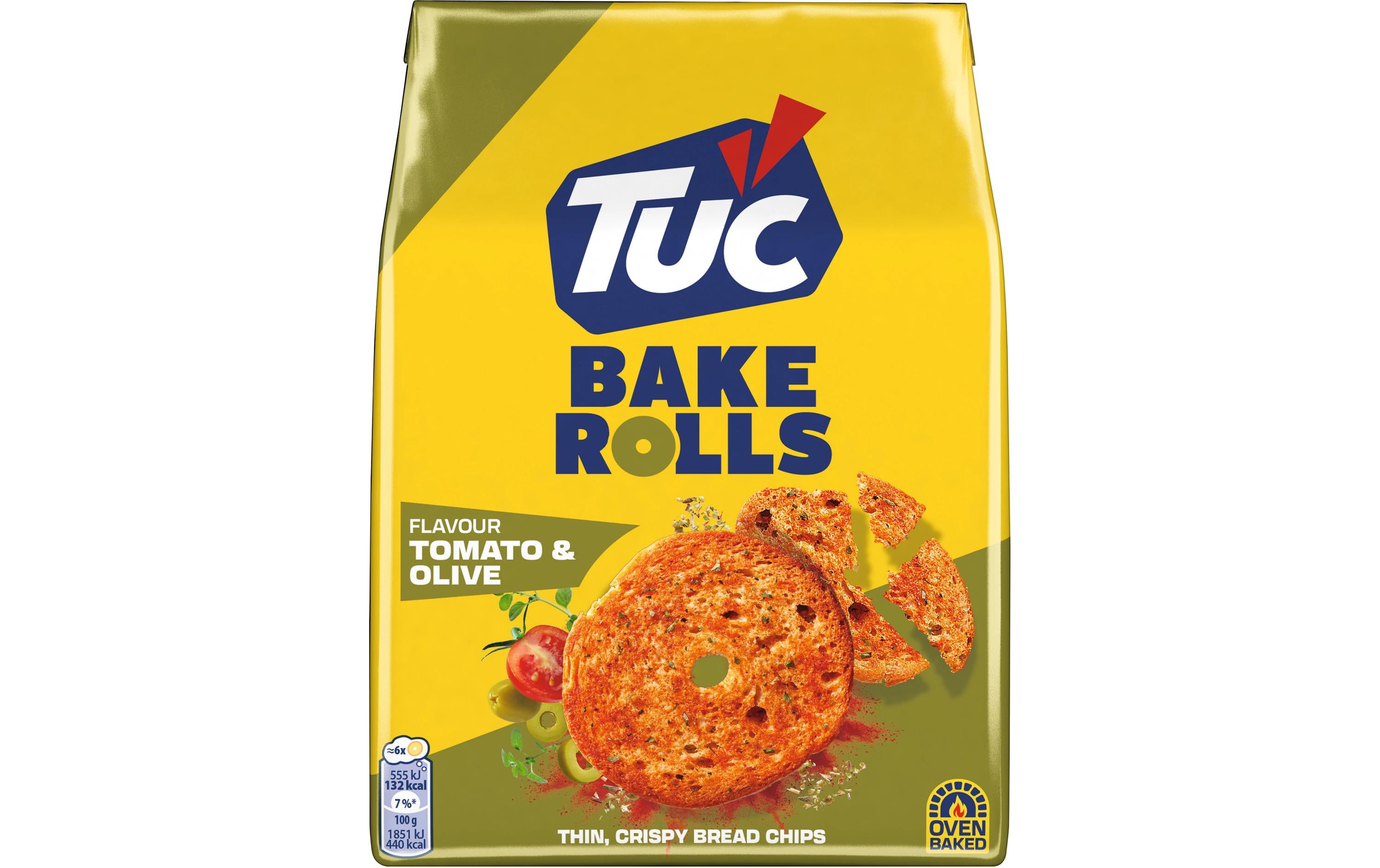 TUC Bake Rolls Tomate & Olive 150 g