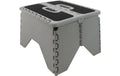 Eurotrail Antirutsch-Trittstufe grau, 36.5x31x23cm