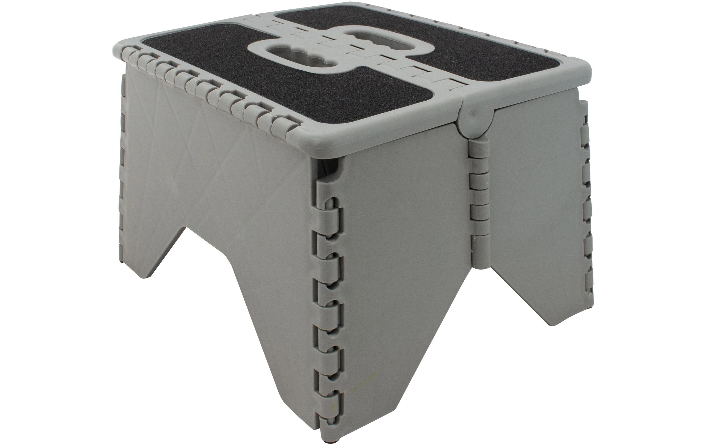 Eurotrail Antirutsch-Trittstufe grau, 36.5x31x23cm