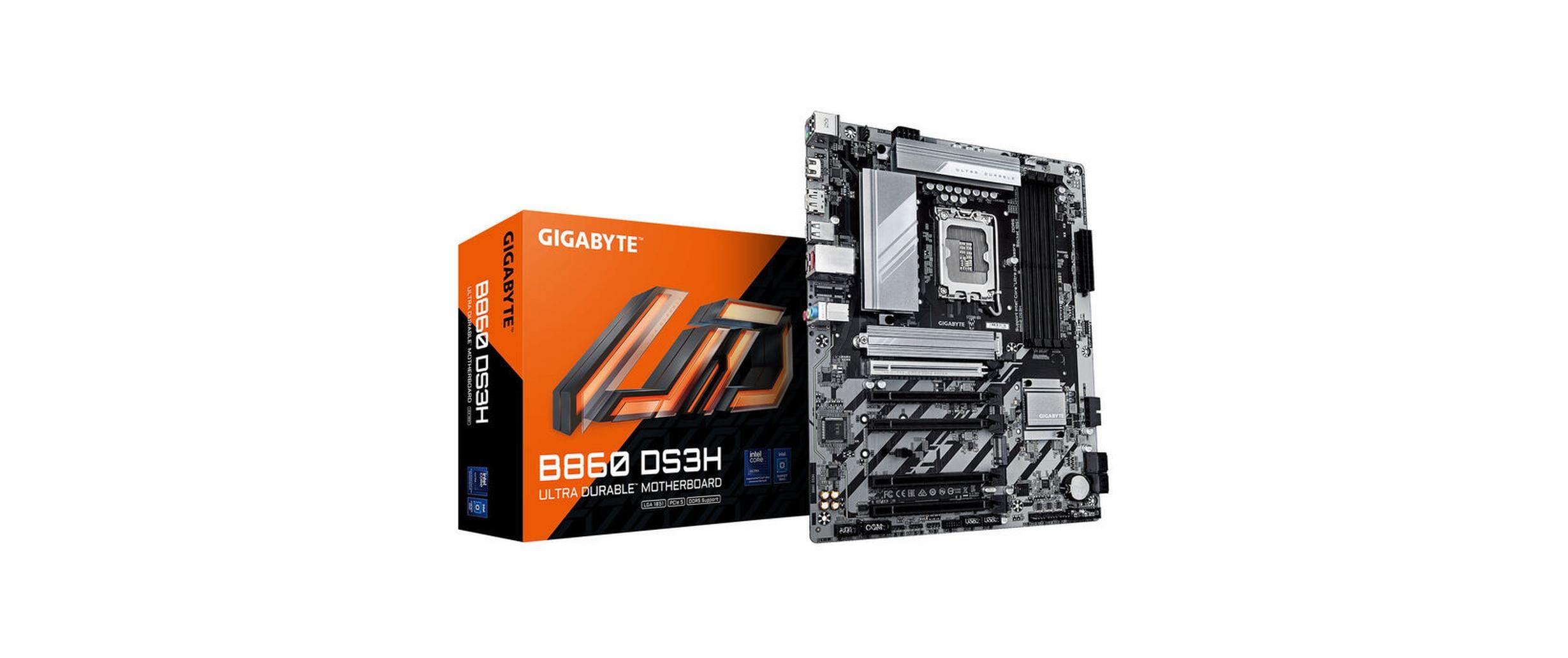Gigabyte B860M DS3H, ATX LGA1851, Intel B860, 4x DDR5