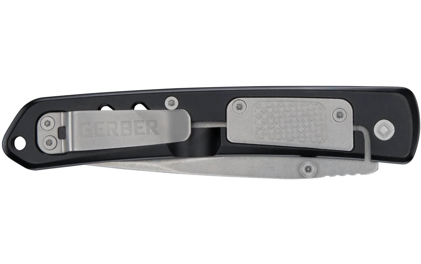 Gerber Affirm Einhandmesser Klinge: 8.8cm, blau