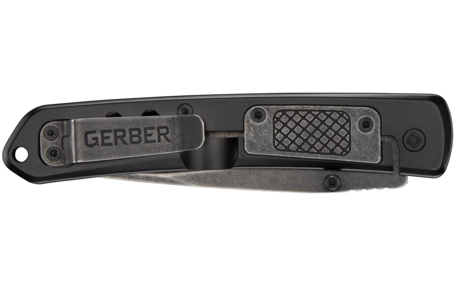 Gerber Affirm Einhandmesser Klinge: 8.8cm, grün