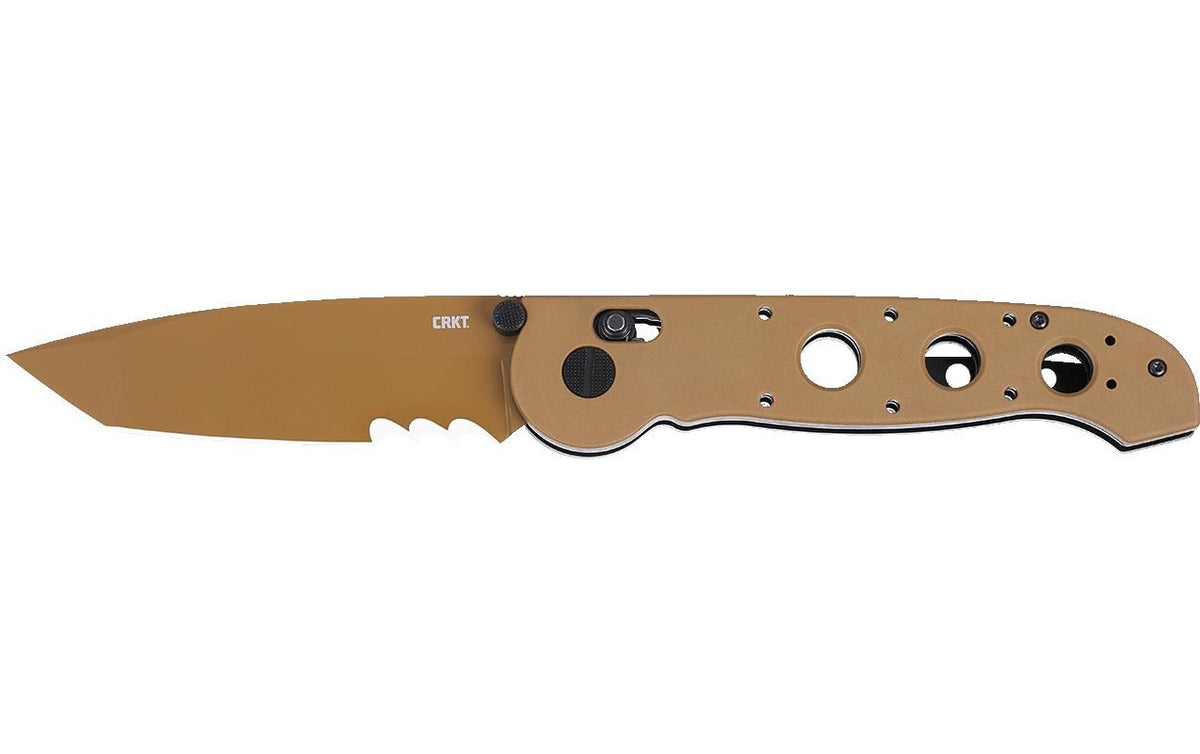CRKT M16-14XD desert tan Länge geschl: 13.58cm Länge offen: 23.73cm