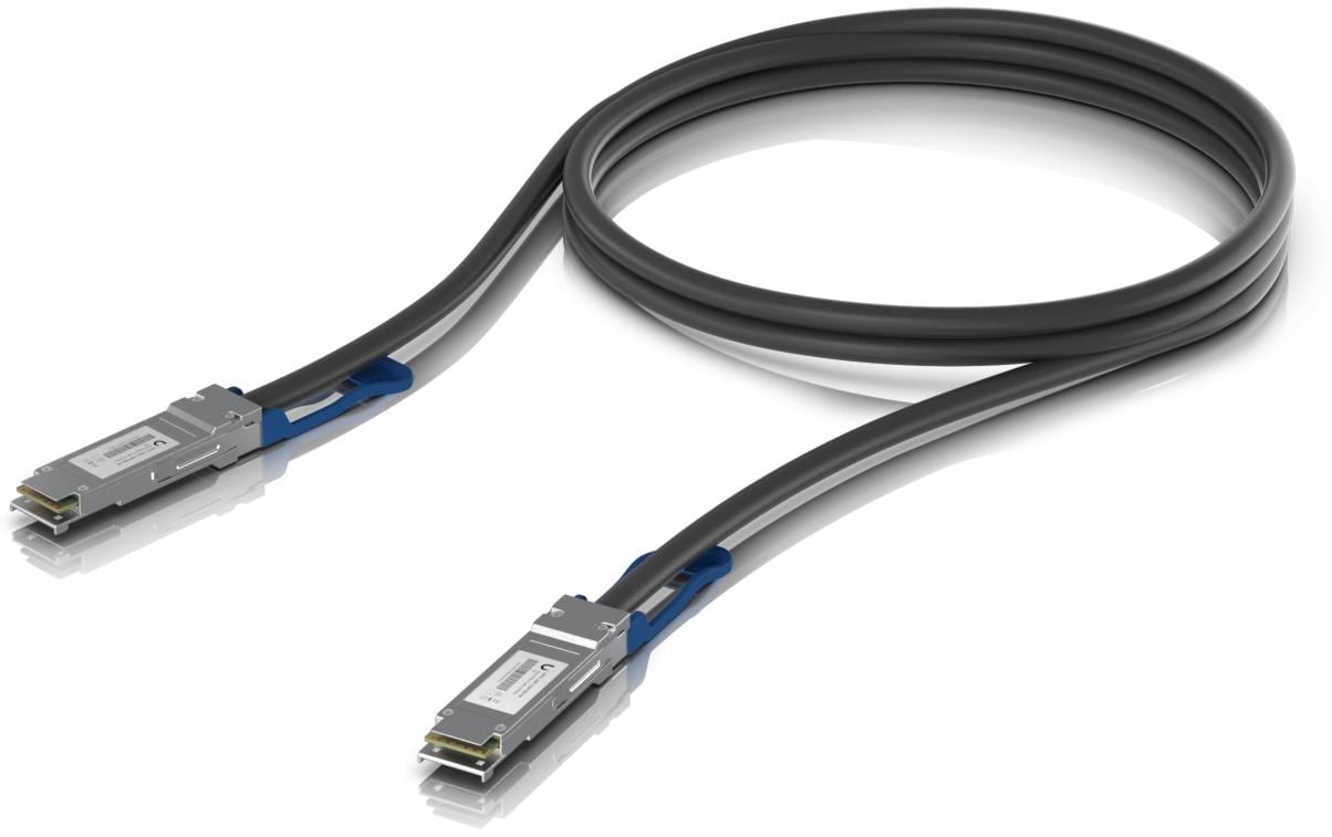 Ubiquiti UniFi Direct Attach Copper Cable 100Gbps, 1m, QSFP28