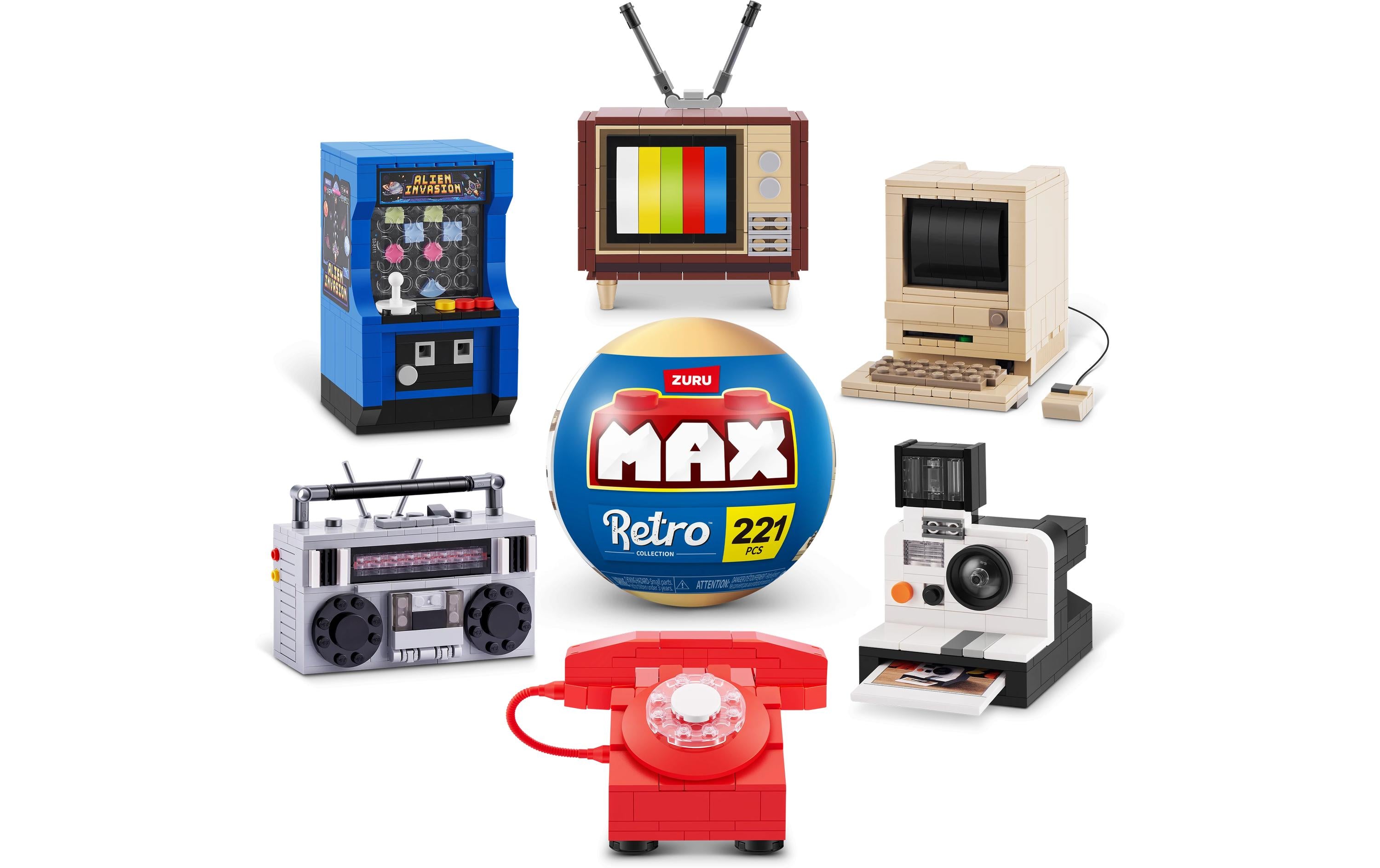 MAX - Retro Bis zu 221 Teile
