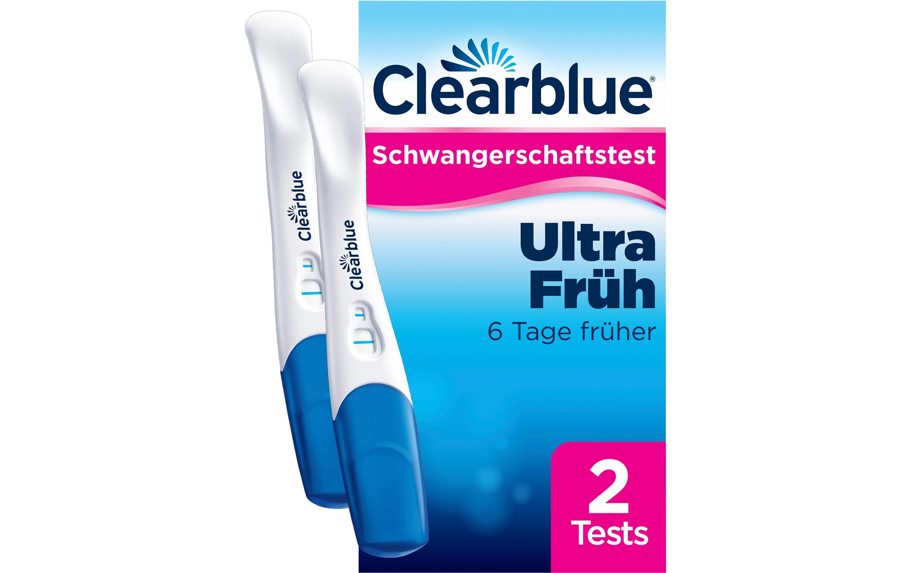 Clearblue Schwangerschaftstest Ultra Frühtest 2er