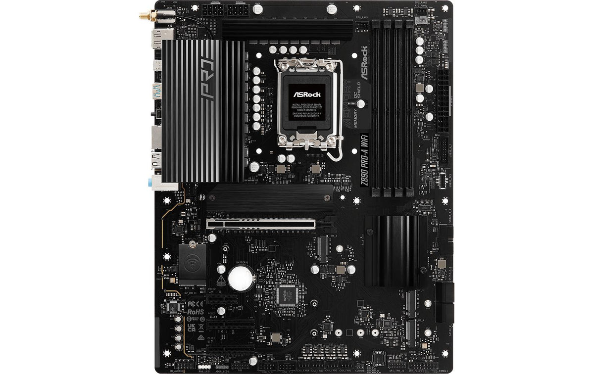ASRock Z890 PRO-A WIFI, ATX Intel Z890, LGA1851, 4x DDR5, 1x PCI-E 5.0