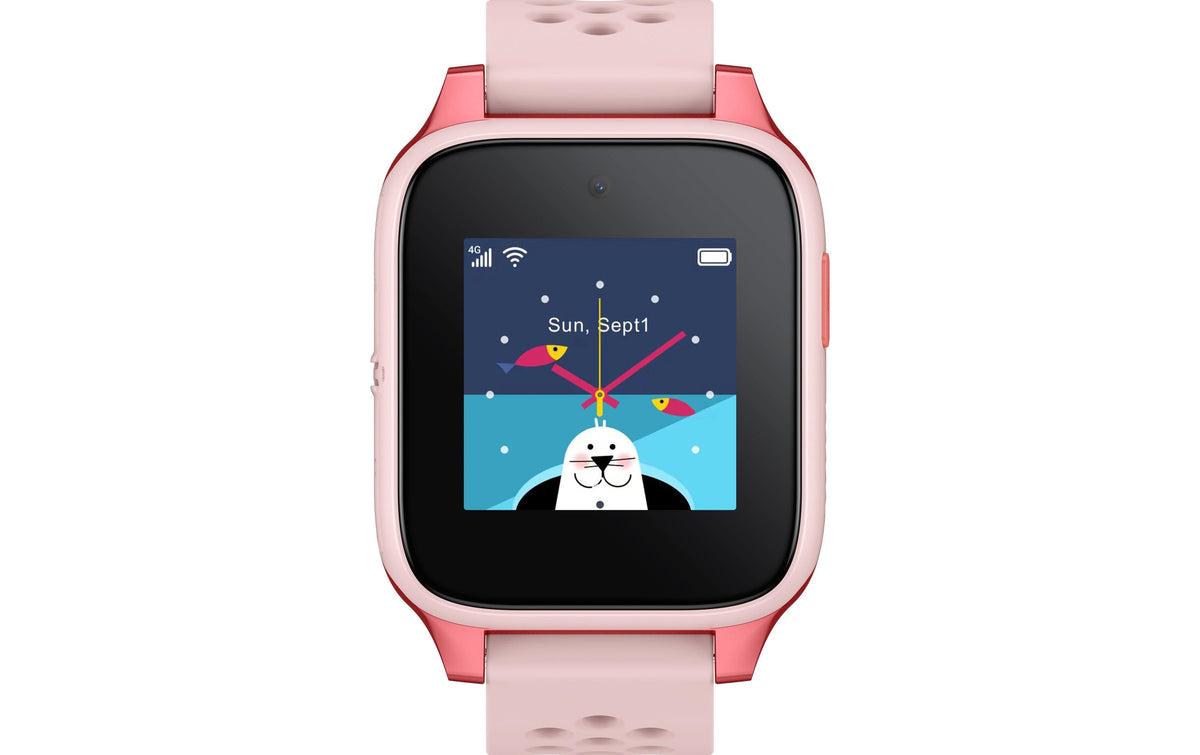 TCL MT46X Family Watch Pink 45.8mm, 1.3", 680mAh, 2.5D Glass