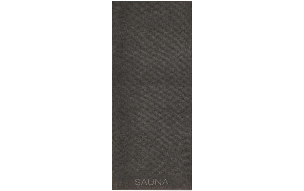 Cawö Saunatuch Pure 100% Baumwolle, 80x200cm, Basalt