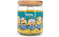 balthasar Duftkerze MinionsSpread Happiness 12.5x10cm (HxD),Brenndauer 80h, 510g,2Docht