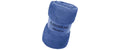 Flair Fleecedecke Coral 200x240 Stahlblau 100% Polyester