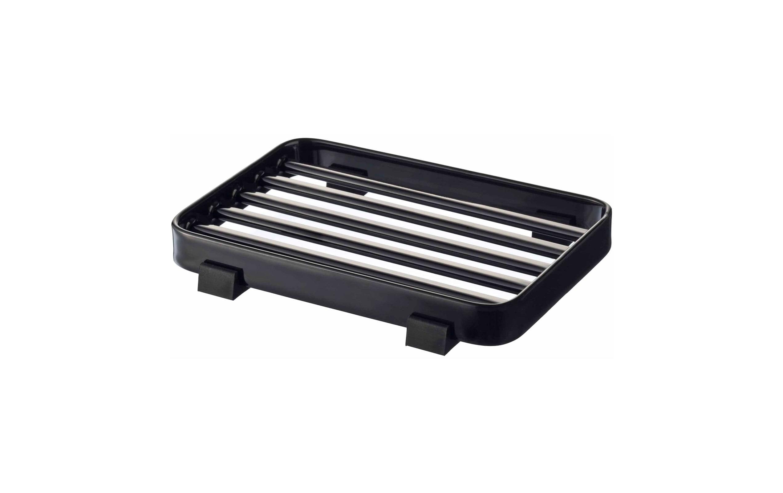 Yamazaki Seifenablage TOWER Metall, Schwarz