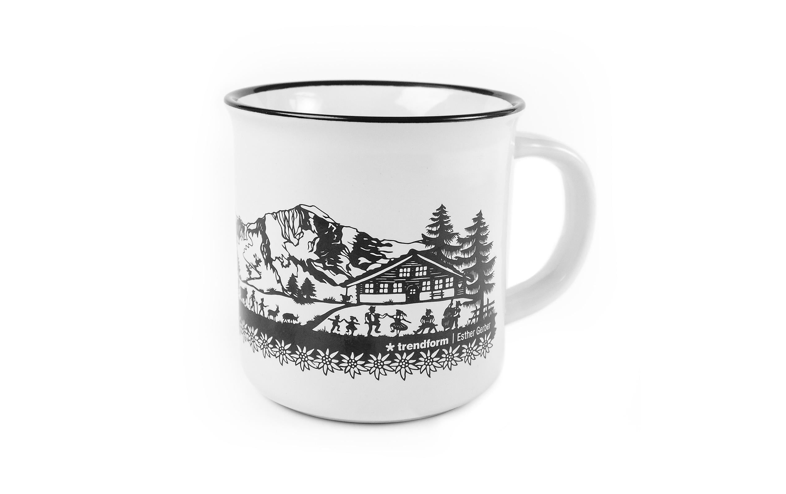 Trendform Tasse Swiss TRADITION 330ml, Keramik