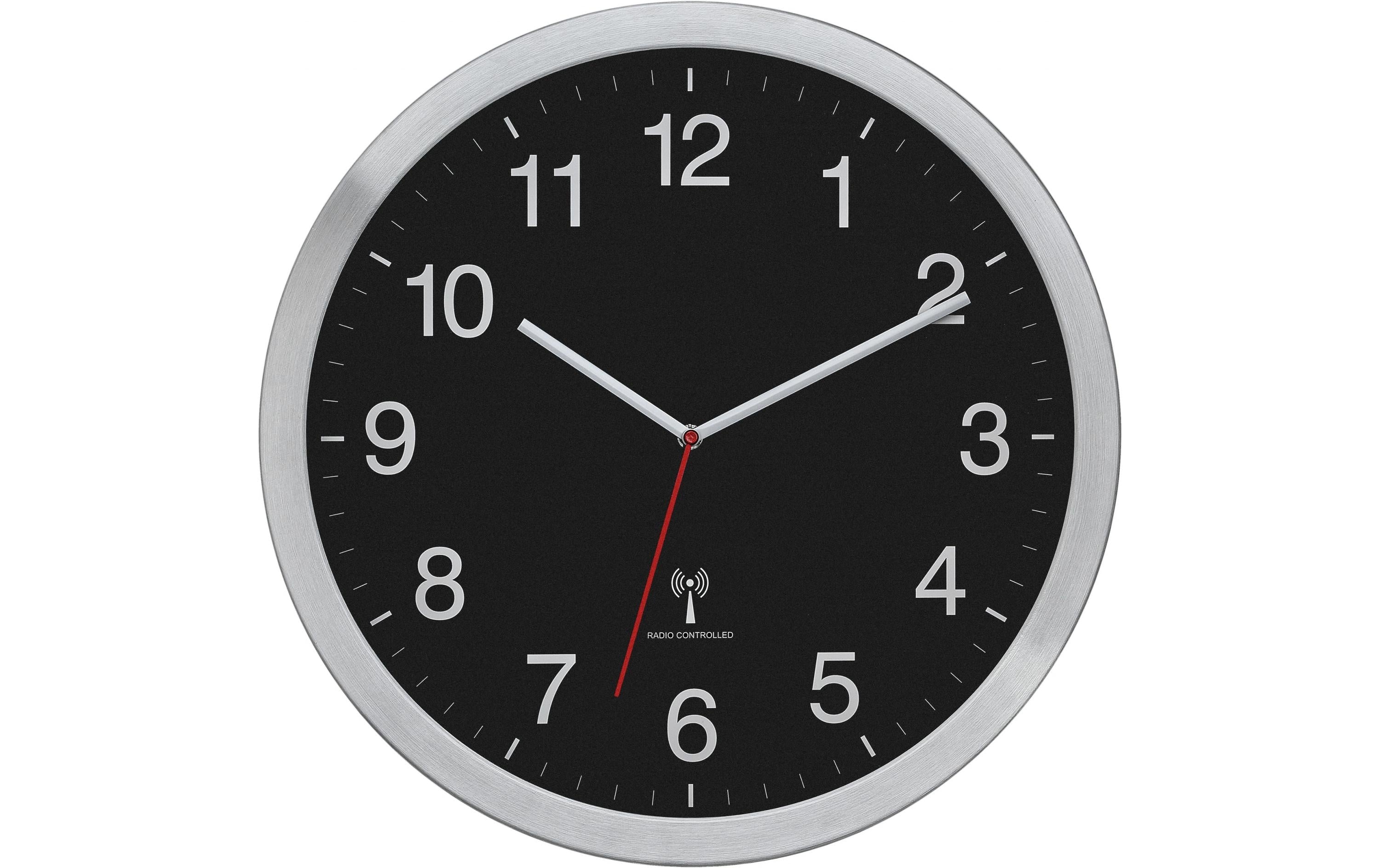 TFA Funk-Wanduhr ohne Batterie