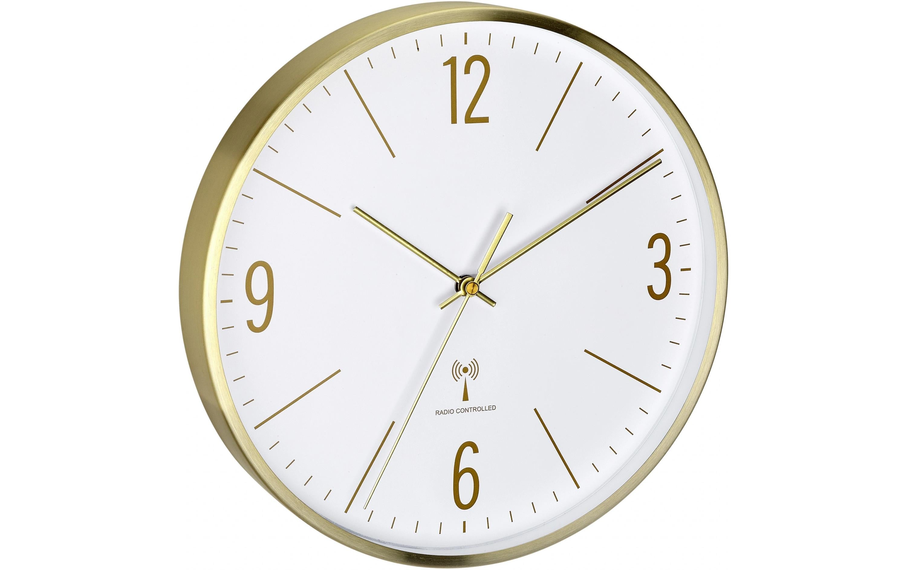TFA Funk-Wanduhr ohne Batterie