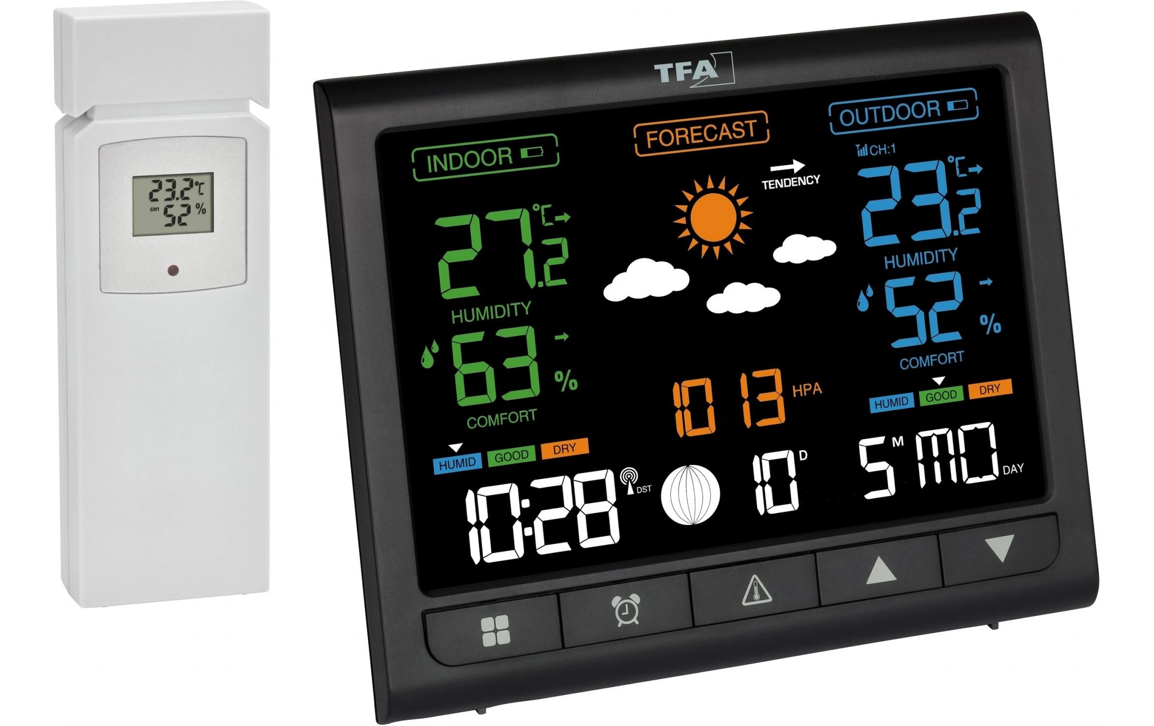 TFA Wetterstation CONTRAST Exkl. Batterien