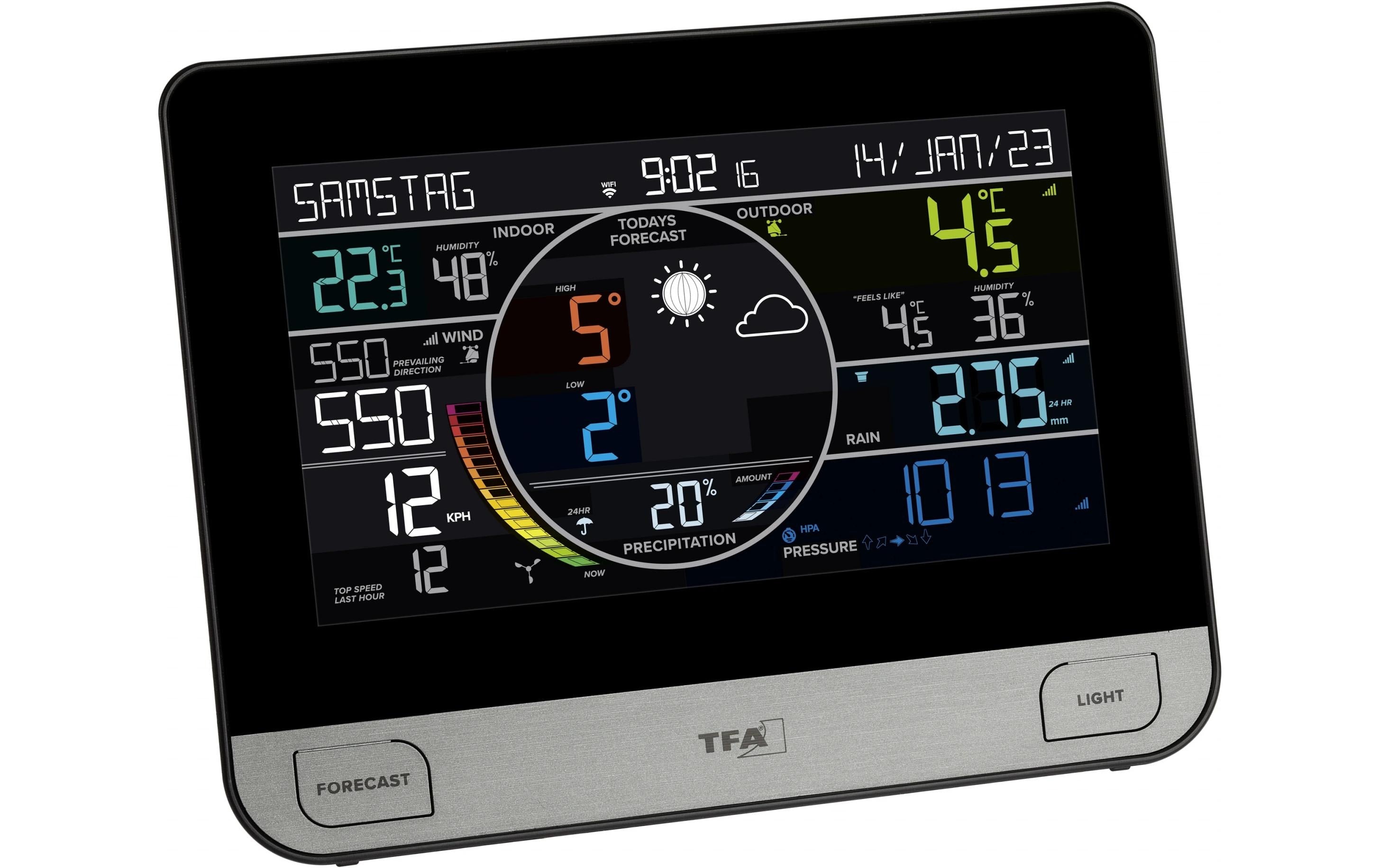 TFA Wetterstation VIEW PRO WLAN Exkl. Batterien