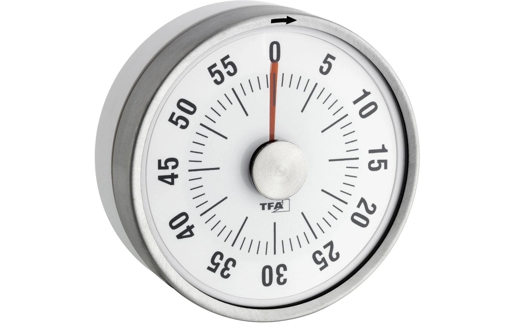 Küchentimer Puck weiss, FE-TFA