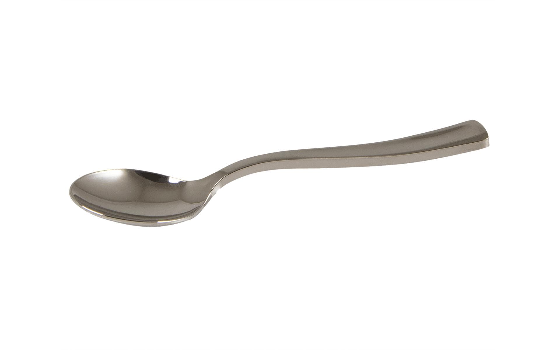 Elco Kaffeelöffel Metallic, 100 Stück Silber, Kunststoff, 13 cm