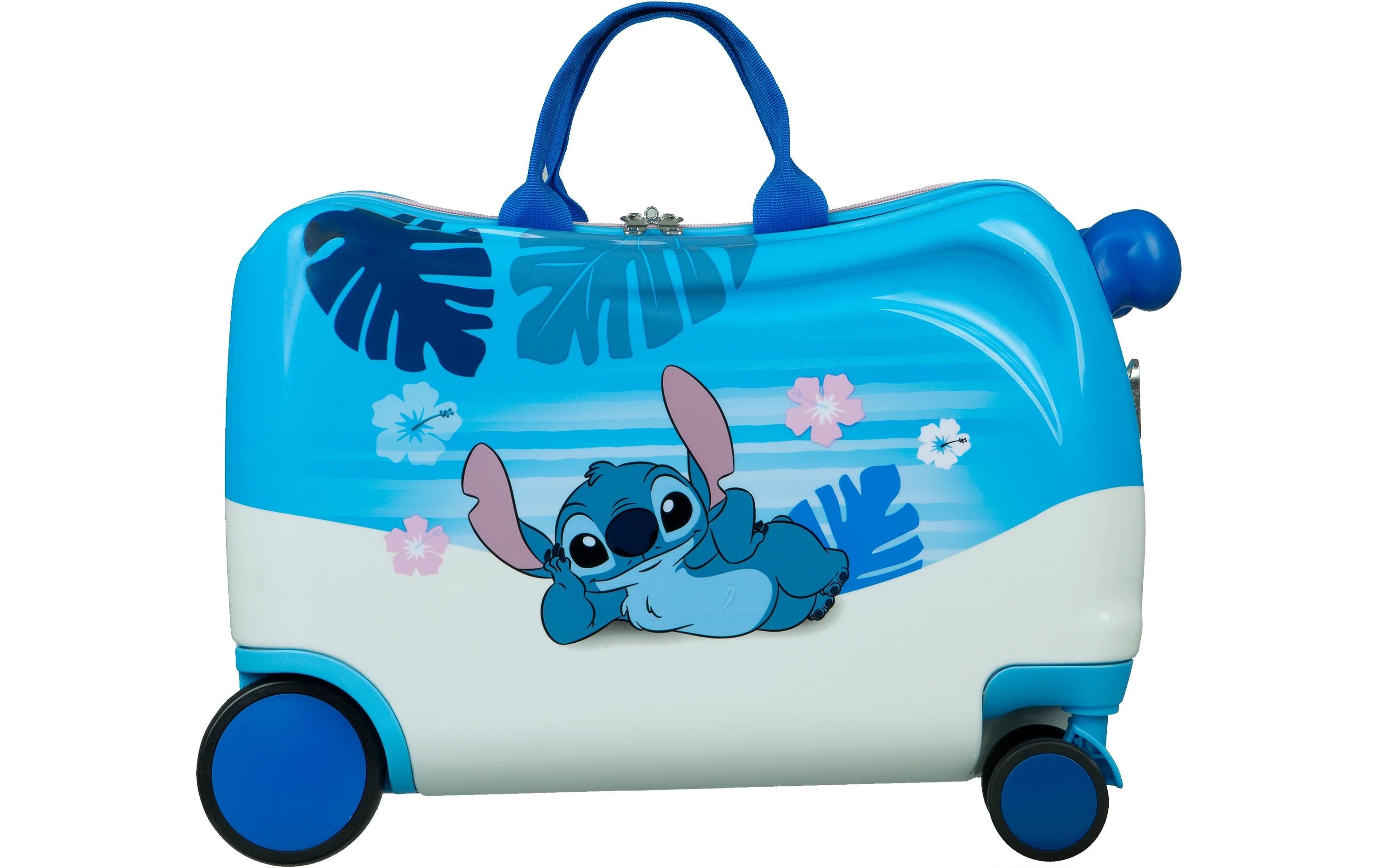 Undercover Reisetrolley Ride-on Lilo&Stitch, 4 Räder