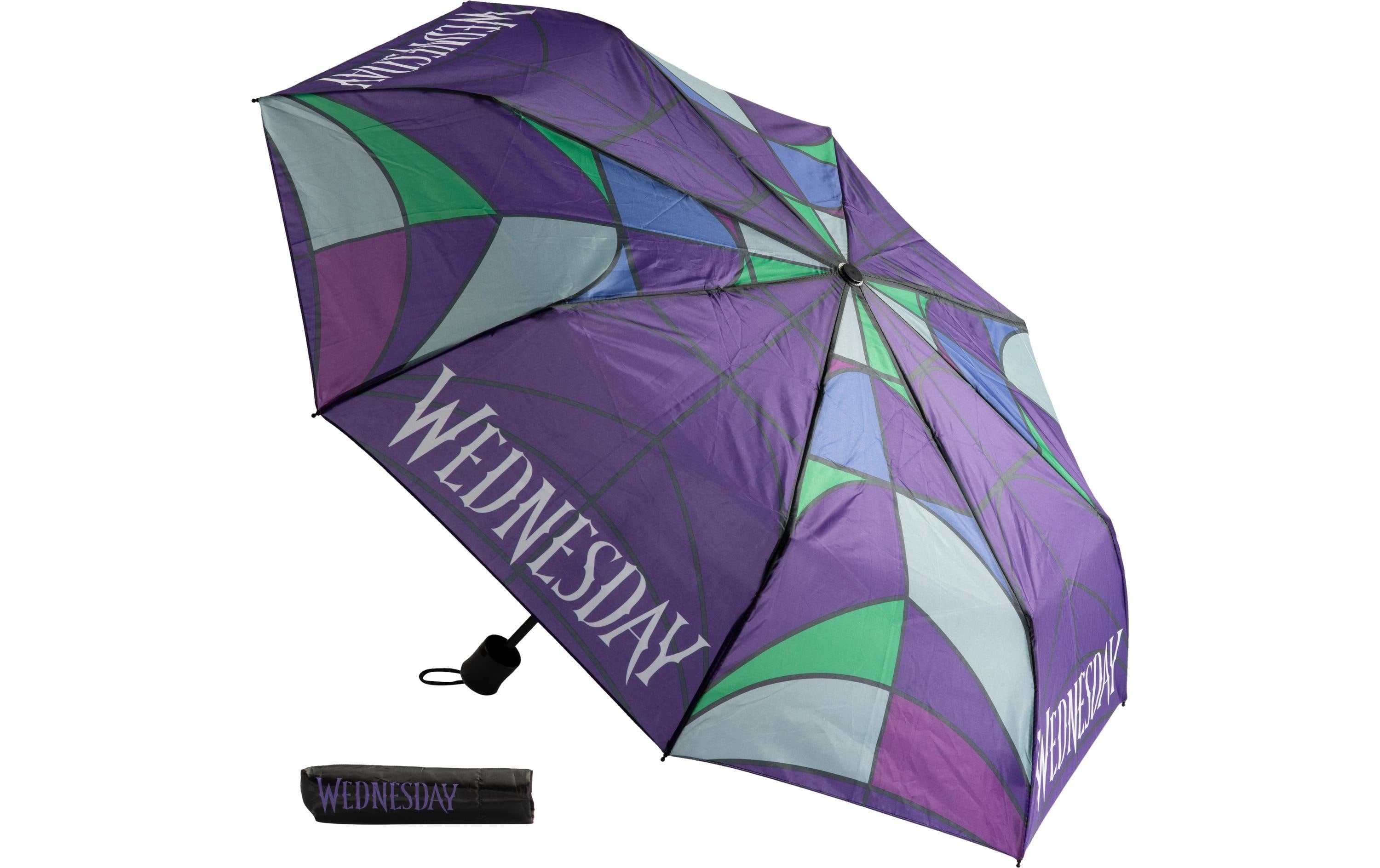 Undercover Regenschirm Knirps Wednesday Durchmesser: 94 cm